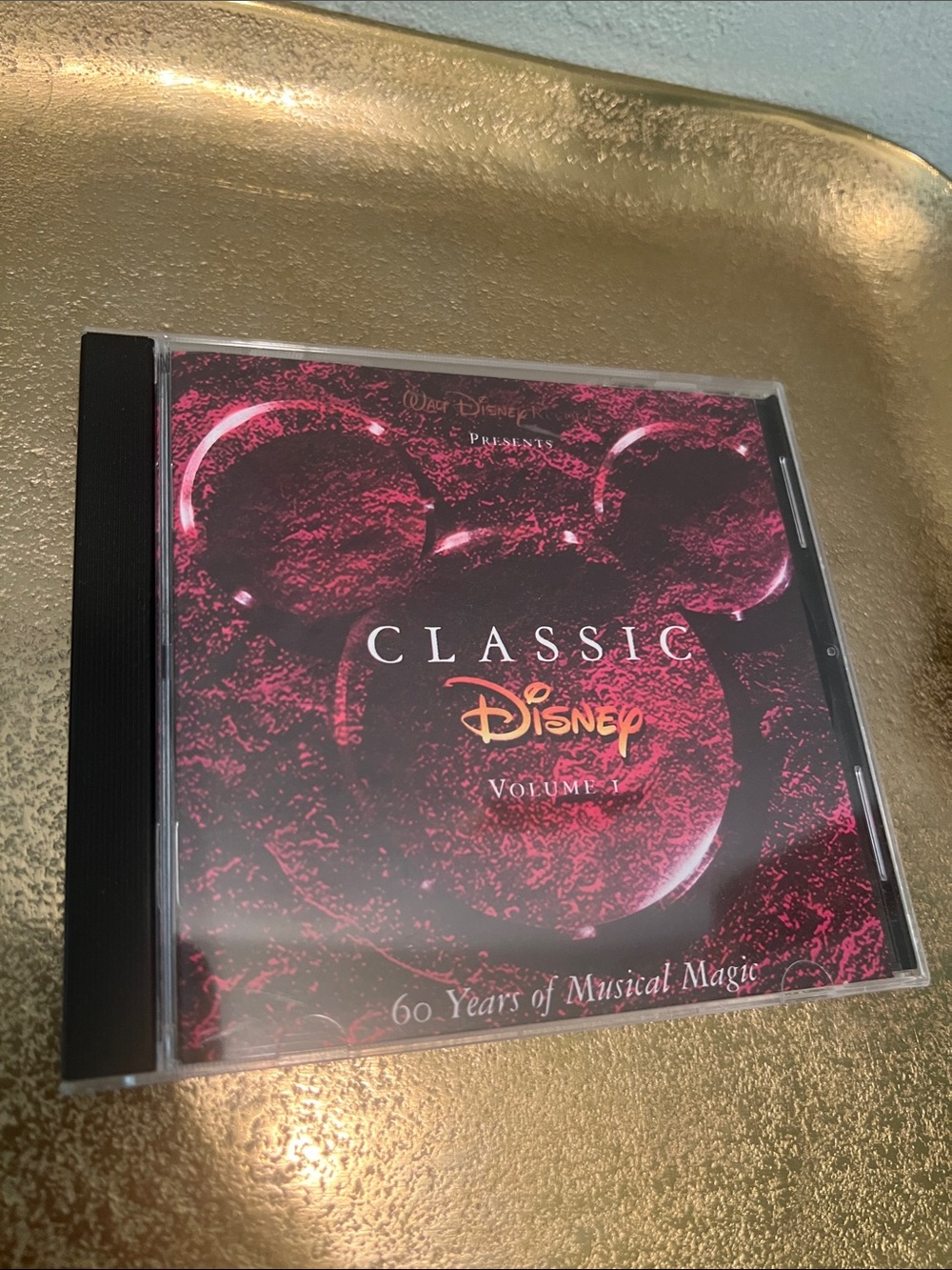 #2096**Disney Classic Volume 1 CD - Maroon and Black